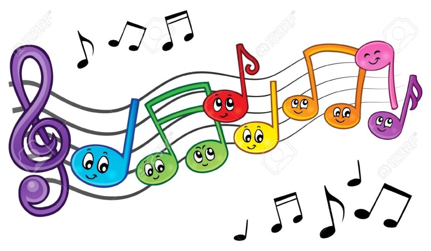 36328236-cartoon-music-notes-theme-image-2-eps10-vector-illustration-