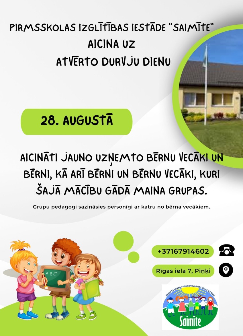 White And Green Modern Kindergarten Admission Instagram Post (21 x 29 cm) (3)