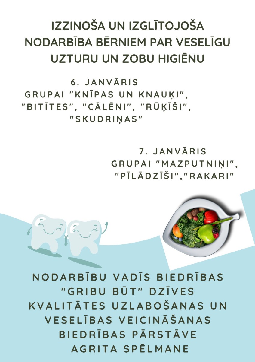 Blue and White Minimalist Brush Teeth Quote Poster