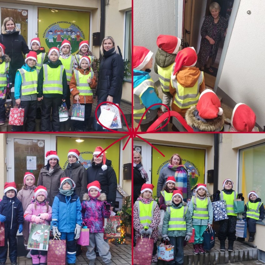 Red and White Minimalist Aesthetic Inspiration Christmas Photo Collage Instagram Post