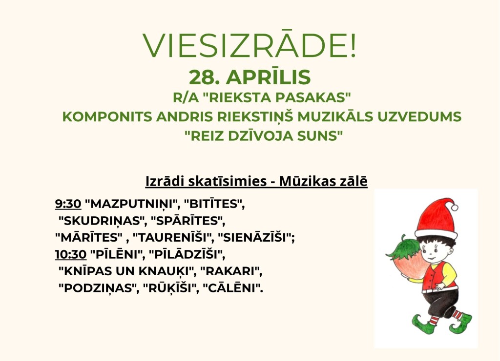 Colorful Kindergarten School Presentation Template (29 x 21 cm)