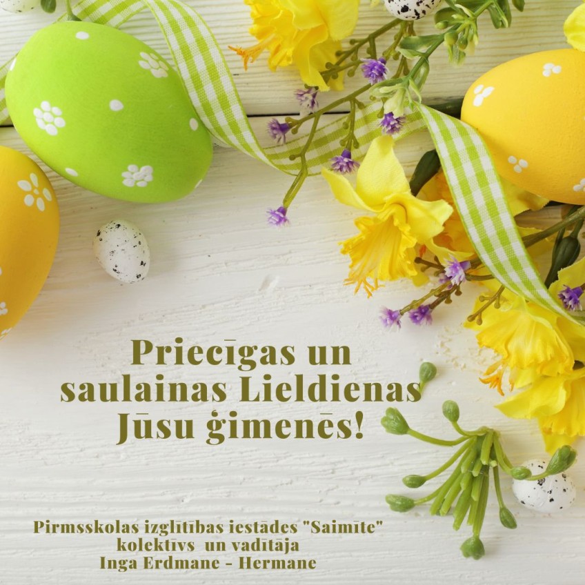 Yellow Minimalist Happy Easter Instagram Post