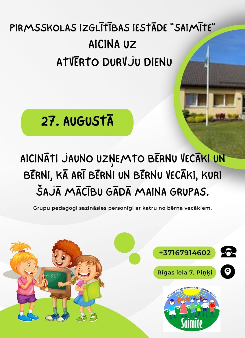 White And Green Modern Kindergarten Admission Instagram Post (21 x 29 cm) (1)