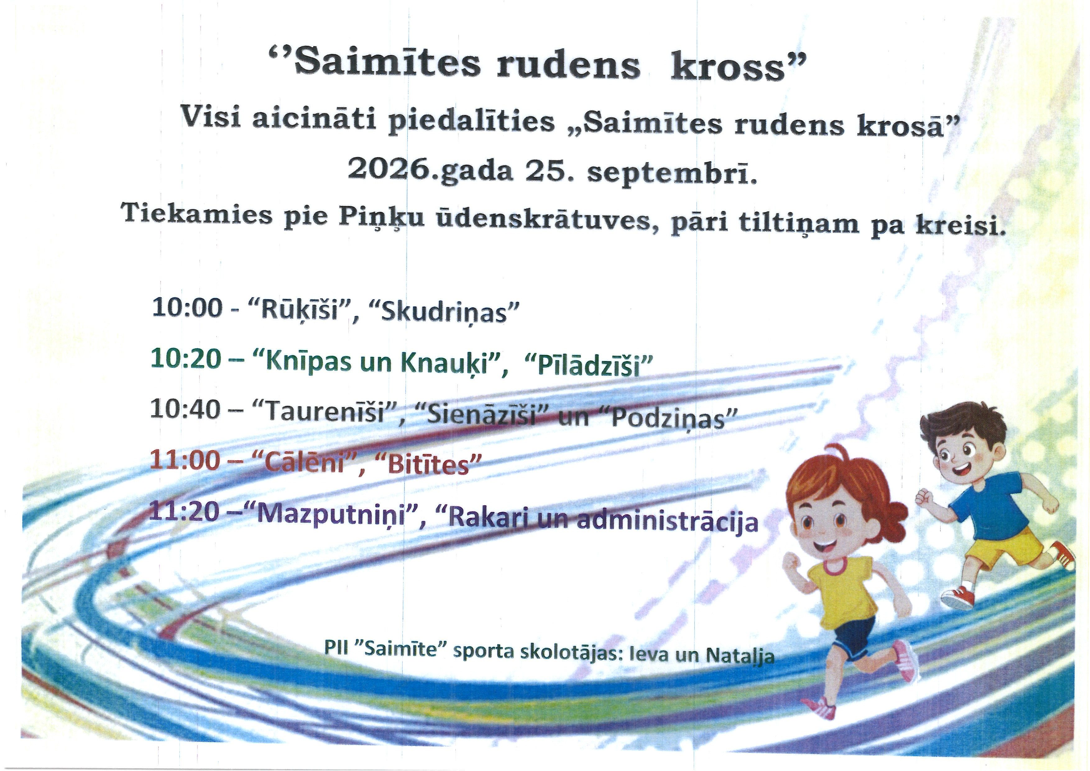 “Saimītes rudens kross”